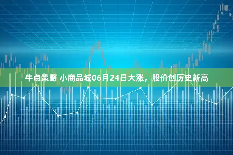 牛点策略 小商品城06月24日大涨，股价创历史新高